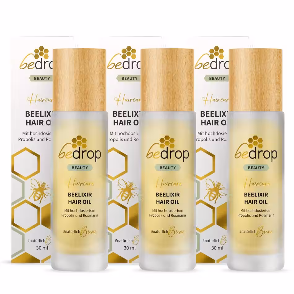 3× Beelixir Hair Oil